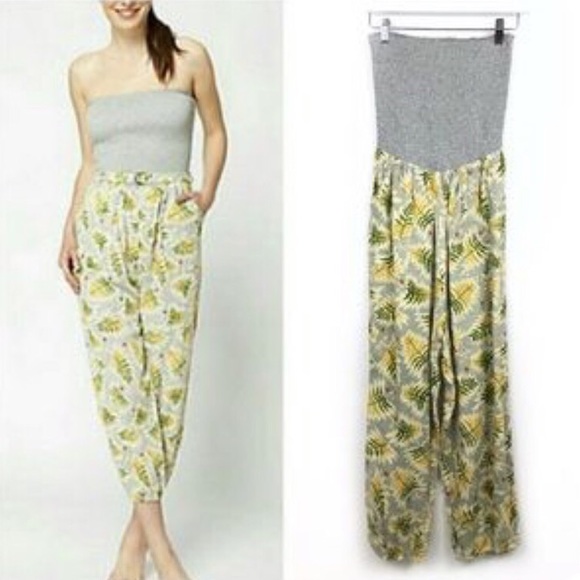 Anthropologie Pants - Anthropologie Lilka Gray Jungle Call Jumpsuit Anthropologie Pants - Anthropologie Lilka Gray Jungle Call Jumpsuit